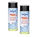 Produktbild Mipa 2X Mipatherm Spray - schwarz - bis 800°C hitzebeständig - 400ml