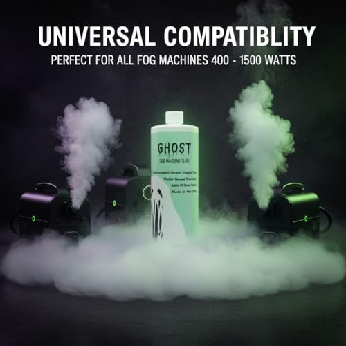 Líquido de humo GHOST para fiestas en casa y ambientación de Halloween 4
