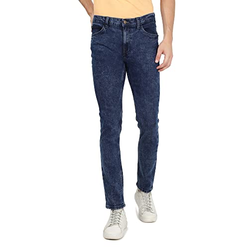 Image of Lee Men Bruce Dark Blue Skinny Jeans