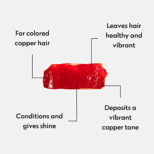 Image of FOUR REASONS Color Mask, Copper (27 Colors) - Hair Gloss & Color Depositing Conditioner - Semi Permanent Hair Toner for Color-Treated Hair Color For Women - Vegan & Cruelty-Free - 6.76 fl oz