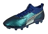 Suitable for Firm Ground PUMA One 2 HG Herren Leder fußballschuhe -Blue-43