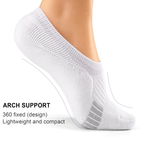 Image of Gonii Womens No Show Socks Athletic Ankle Socks Cushioned Running Low Cut