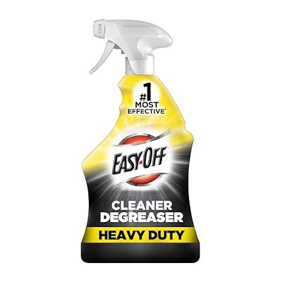Easy-Off Heavy Duty Degreaser, Removes Grease & Grime, For Kitchen, Garage, Outdoor & More 32oz
