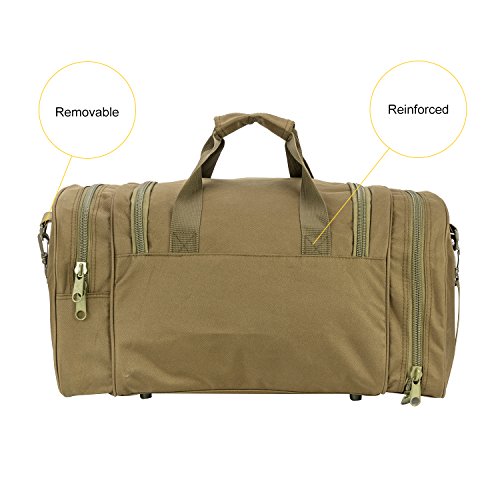 Military Tactical Duffle Bag Gym Bag for Men Travel Sports Bag 24 Inch Small Duffel Bag