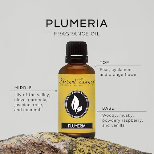 Image of Eternal Essence Oils Plumeria 30ml Premium Fragrance Oil - for Candle, Soap Making, Aromatherapy, Diffusers, Home Care, & Humidifiers