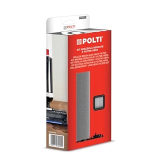 Polti PAEU0424 Kit Spazzola Rotante e Filtro Hepa per una Pulizia Efficace, Compatibili con Tutti i Modelli di Polti Rollysteam