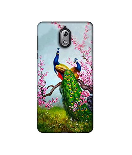 Image of Casotec Basic Case for Nokia 3.1 (Plastic Multicolor)