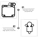 QAZAKY YFM80 Carburetor Rebuild Kit Compatible with Yamaha Raptor 80 YFM80 YFM80R YFM80W Moto-4 Grizzly 80 YFM80 YFM80G YFM80GH Raptor 50 YFM50 YFM50R Badger 80 YFM80 Champ 100 YFM100 Carb Repair Set