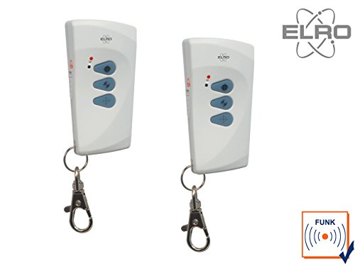 2er Set Fernbedienung Zubehör für ELRO Pro Alarmsystem AP5500, Funkfernbedienung Alarmanlage – Bild 3