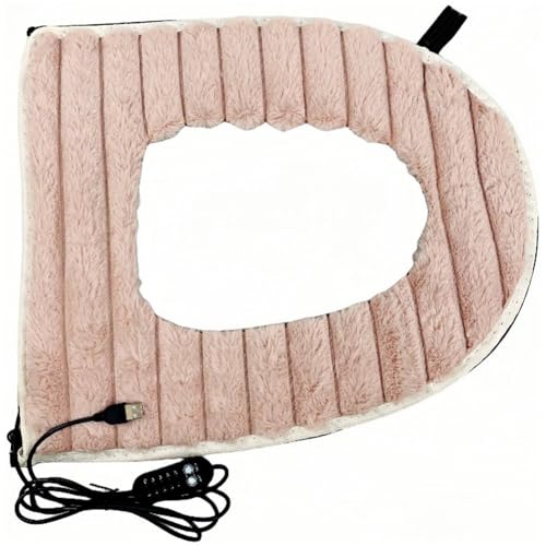 便座シート 電熱便座カバー 加熱 定温調節可能 トイレカバー USB充電 安全 冬用 暖かい 再利用可能 ずれない ふかふか