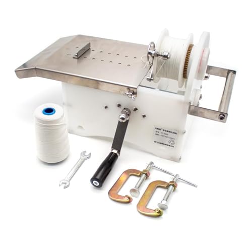 MáQuina Atadora Salchichas Manual Acero Inoxidable DiáMetro 0-42 Mm Para Hacer Nudos De Ajuste Longitud 0-18 Cm Uso Comercial Y DoméStico Flejadora Para(Upgraded Model)