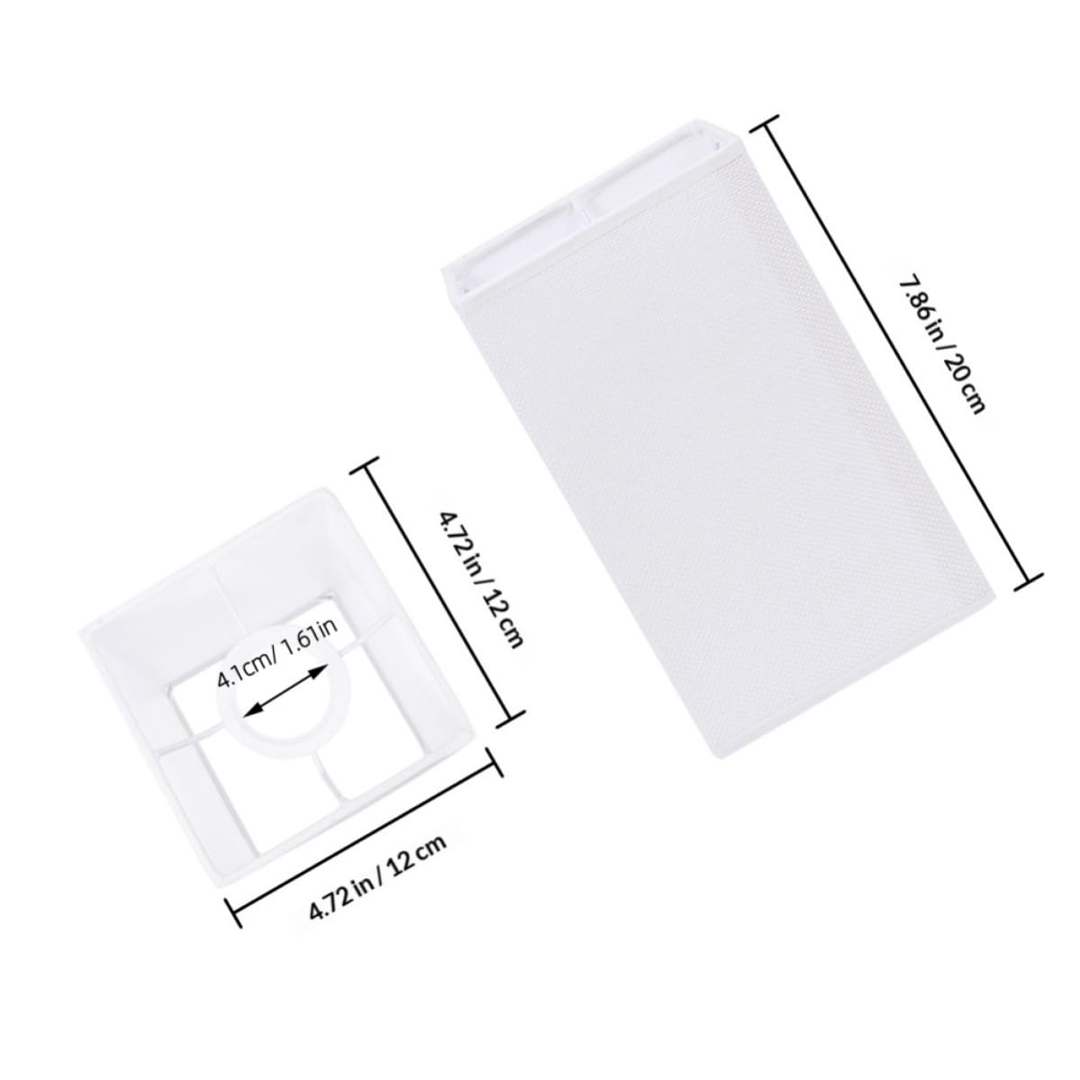 Healeved Pantallas Pack de 2 Piezas E27 de Lámpara de Tejido y Hierro Accesorio Moderno que Protege y Mantiene la Luz Limpia para Lámparas de Escritorio y Pared