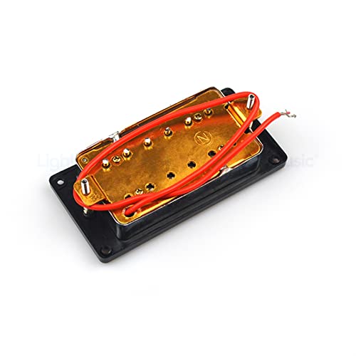 DZDZDZ Pick-up Guitare électrique Humbucker Col et Piste avec Gibson Micro humbucker Guitare (Color : Neck) - Les Beatles, Paul McCartney, John Lennon, RIngo Starr, George Harrison DZDZDZ Pick-up Guitare électrique Humbucker Col et Piste avec Gibson Micro humbucker Guitare (Color : Neck) – Image 3