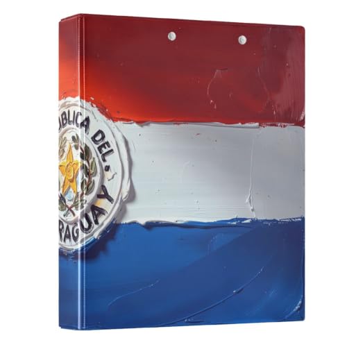 Classeur anneaux D 3,8 cm Peystean Paraguay avec pince porte-bloc