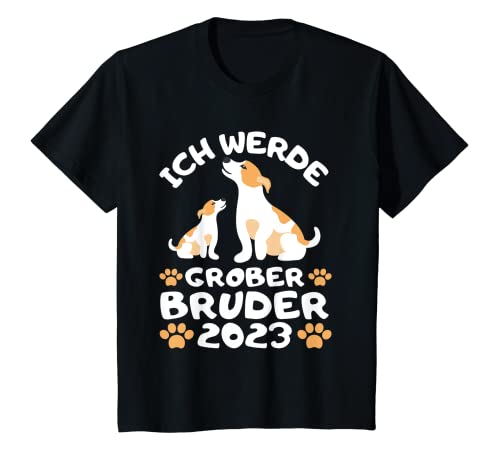 Niños Descendiente Anunciar Me Seré Gran Hermano 2023 Perro Camiseta