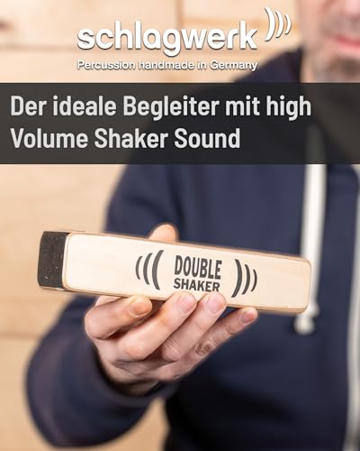 Schlagwerk SK40 Double Shaker, Natural Wood, inch - Image 4