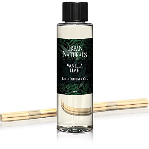 Difusor de varillas Vanilla Lime Urban Naturals 4 oz miniatura 4