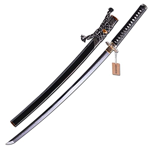 MURASAME 41 Inchs Top Handmade Katana Sword Hand Grinding Choji Hamon Razor Sharp Nihonto