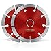 Flintronic 115mm Diamond Cutting Discs for Angle Grinder, 2PCS Superior Diamond Mortar Disc 115mm/4.5", Wet & Dry Cutting for Building Materials, Saw Blades for Mortar, Concrete, Stone, Bricks