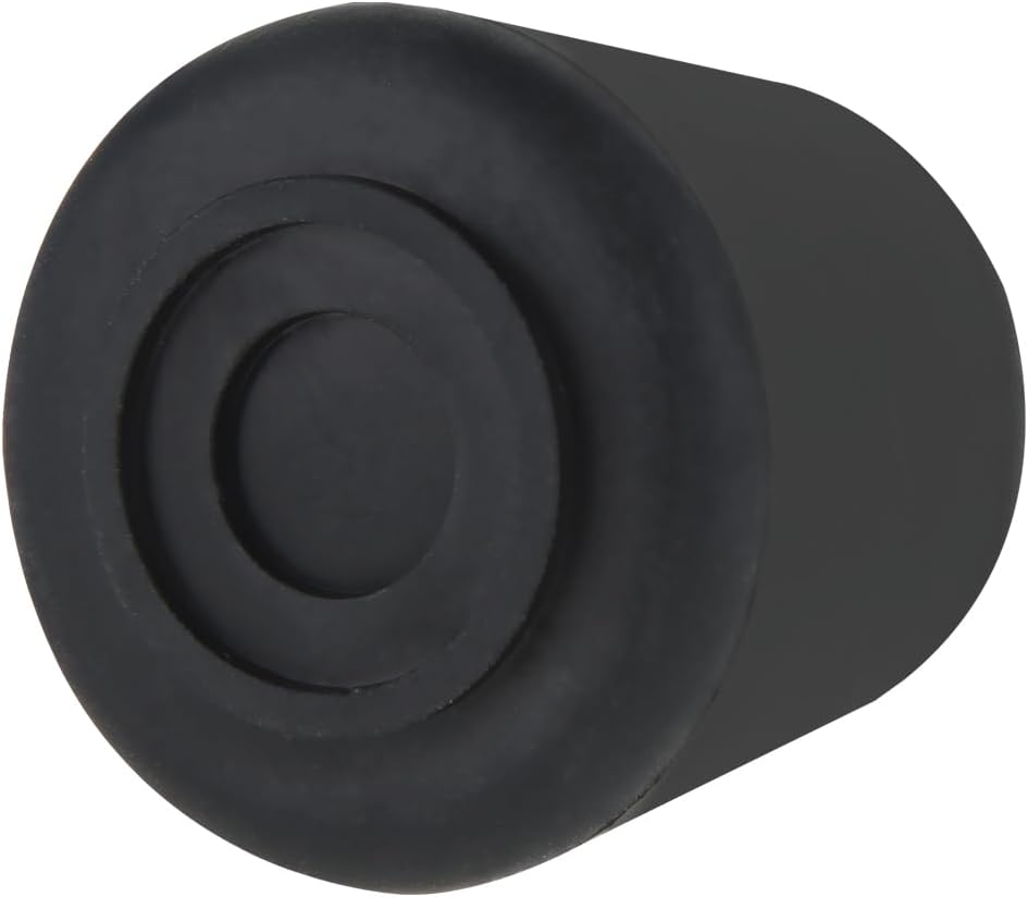 8020, AF-RUB, Heavy Duty Rubber Foot Protectors Boot End Cap for 28mm Dia 1.1" Pipes or Tubes, 80/20, Furniture End Caps, 12 Pack