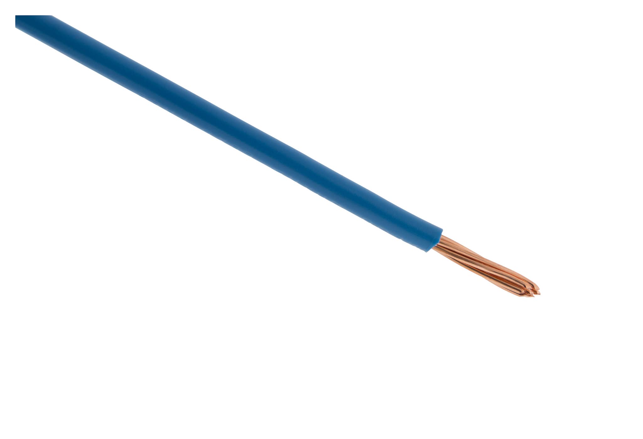Câble d'alimentation électrique H07V-R 6mm² bleu - 300m - Zenitech