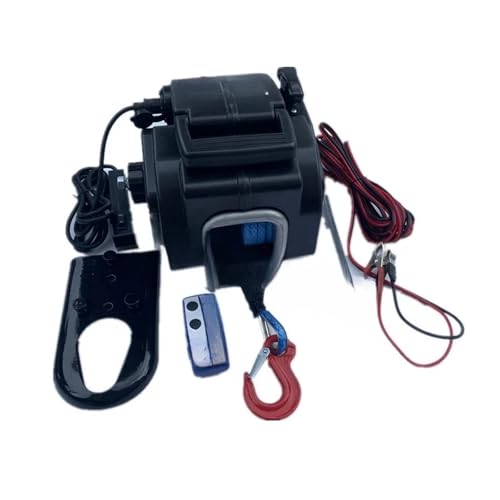 Cabrestante eléctrico portátil 5000 libras 12V miniatura 1