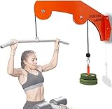 Hergestellt aus robustem Stahl – unsere wandmontierte Kabelmaschine wurde nur mit den hochwertigsten Materialien konstruiert, dies beinhaltet sowohl robusten Stahl für die Basis als auch den Hantelscheibenhalter, sowie verstärktes Metall für die Riemenscheiben