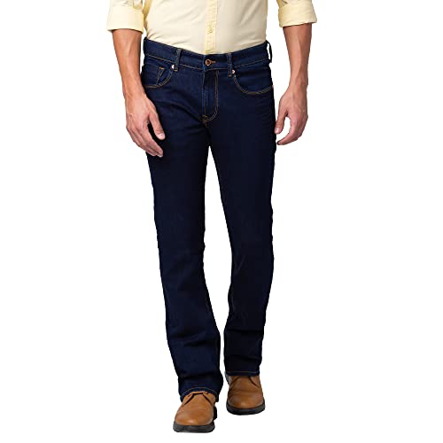 Spykar Blue Mid Rise Bootcut Fit Jeans for Men Spykar Blue Mid Rise Bootcut Fit Jeans for Men