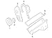 Ford F5TZ-6710-C - GASKET - OIL PAN