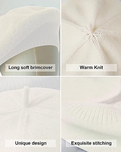 CheChury Franse baret voor dames, klassieke Franse baret