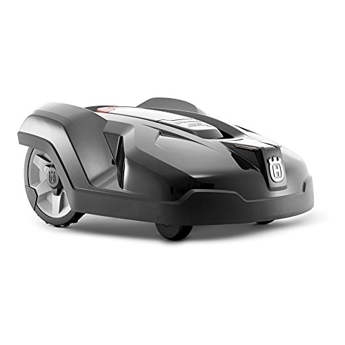 Husqvarna Automower 420 Mähroboter (3 frei schwingende Messerklingen, 19 Tasten, Timer, 58 dB(A)) Granitgrau