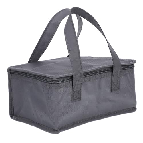 HIAKDOFT Bolsa Térmica Aislante Para Almuerzo Fiambrera Reusable Para Adultos Para Picnic y Transporte De Comida Compacto y Portátil