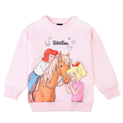 Sweatshirt Bibi & Tina 82434 rose, fini les vêtements froids et rêches