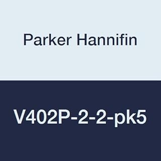 Parker Hannifin V402P-2-2-pk5 Series V402P Ground Plug Shutoff Cock, 1/8