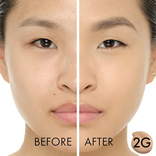 Veil Cosmetics | Sunset Skin Liquid Foundation | 2G | Buildable Coverage | Water-Resistant, Hypoallergenic, Oil-Free, Cruelty Free & Vegan | Lightweight & Brightening | Long Lasting | All Skin Types #TOP4