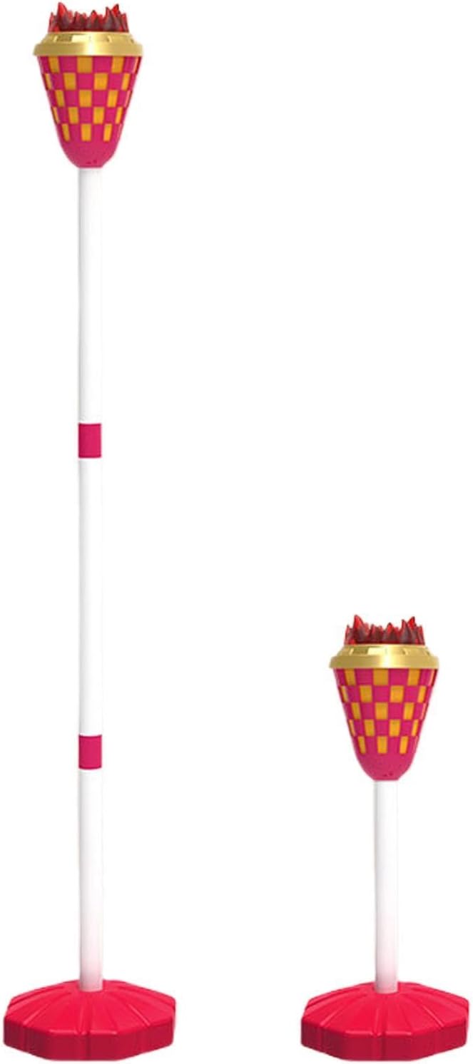 Bubble Wands for Kids | Adjustable Height Blower Torch | with Music and Light Handheld or Standing Bubble Wand | for Pool Beach Park Lawn Summer Wedding Party Activity Playground