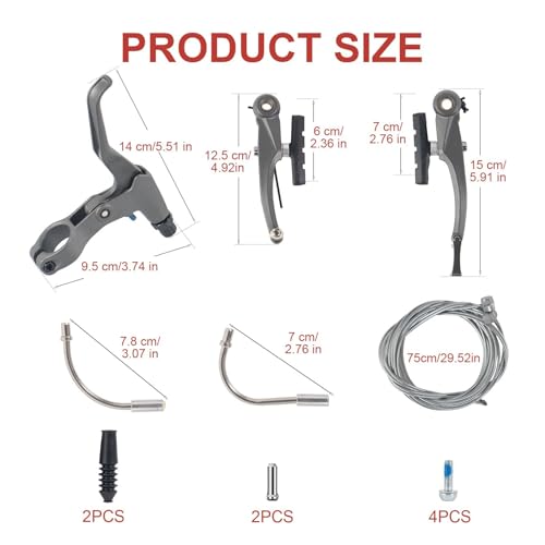 Étriers de frein V-brake haute performance pour optimiser votre VTT
