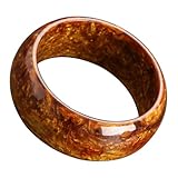 SAFIGLE Pulsera de Resina y Sauce Marino en Hilo Dorado para Decoración de Muñeca, Accesorio Ligero para Moda Diaria y Eventos Femeninos