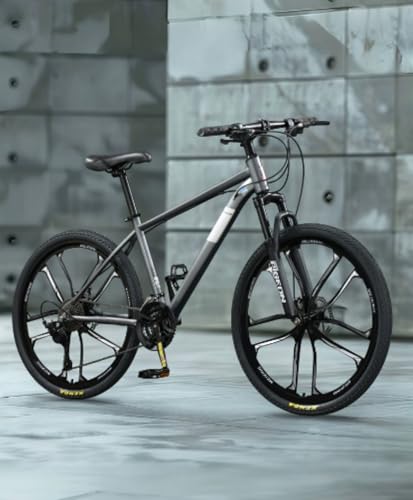 WGM24/26/27.5インチ自転車 ロードバイク 21/24/27/30段変速MTB 高炭素鋼フレーム 前後ディスクブレーキ器 ドロップハンドル 初心者向け 入門級 通勤 通学 快適走る グラベルロードバイク適応身長145-195CM (24インチ/2