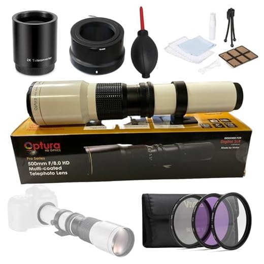 OPTURA HD 500mm/1000mm Telephoto Lens