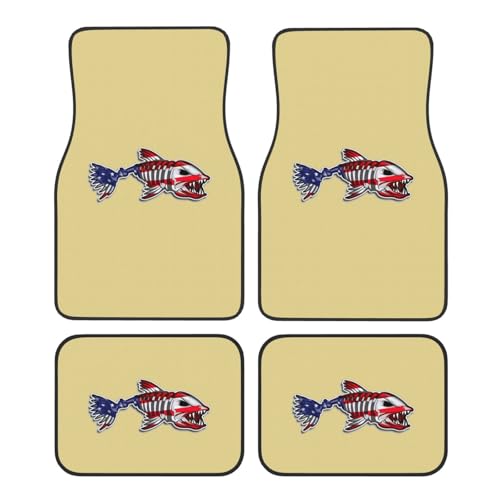 4 tapis de voiture universels adaptés aux camions berlines et SUV