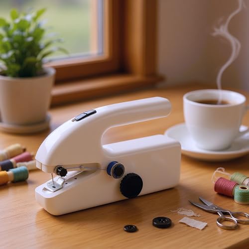 Petite machine à coudre pour bricolage nomade et tissus de voyage - 3