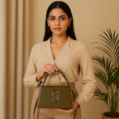 Women’s Handbag & Shoulder Bag – Multi-Color Purse with 3 Spacious Compartments2