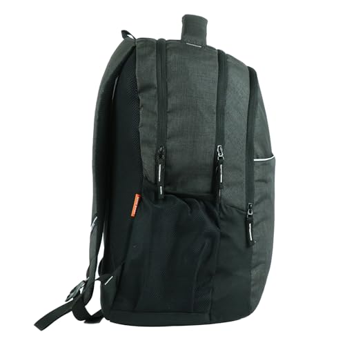 Image of mike bags Gladiator deluxe laptop backpack with rain cover - black