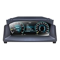 Digitales Armaturenbrett, Kfz-Ersatzinstrumententafel-Anzeigen, Tacho-Ersatz-Kombiinstrument für VW T6 2016-2020 Jahre, Digitaler Kombiinstrument-Tachometer - 12,3 Zoll