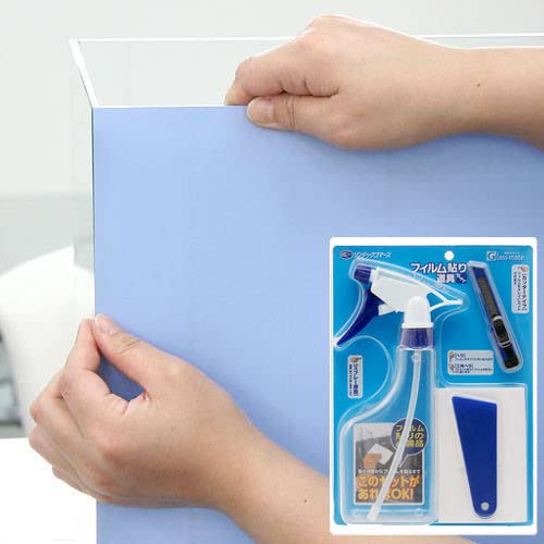 Leaf Corp バックスクリーン ARTI30 ベビーブルー+フィルム貼り道具セット
