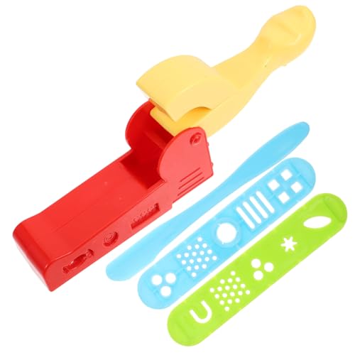 TOYANDONA 4Pcs Juguetes Educativos De Bricolaje Juguetes Para Juguetes De Arena De Playa Color Rojo