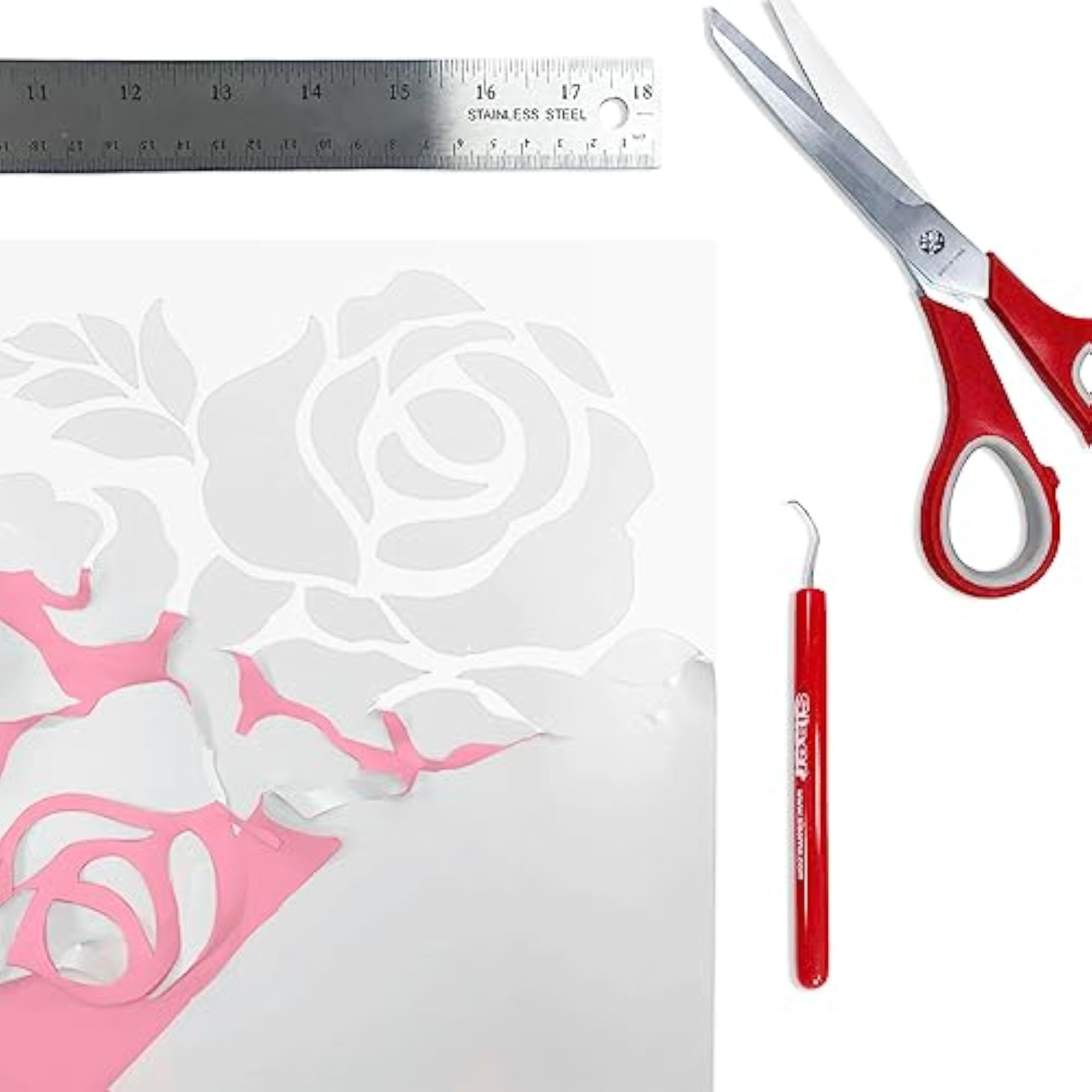 Flamingo EasyWeed Heat Transfer Vinyl Roll 11.8" x 2ft