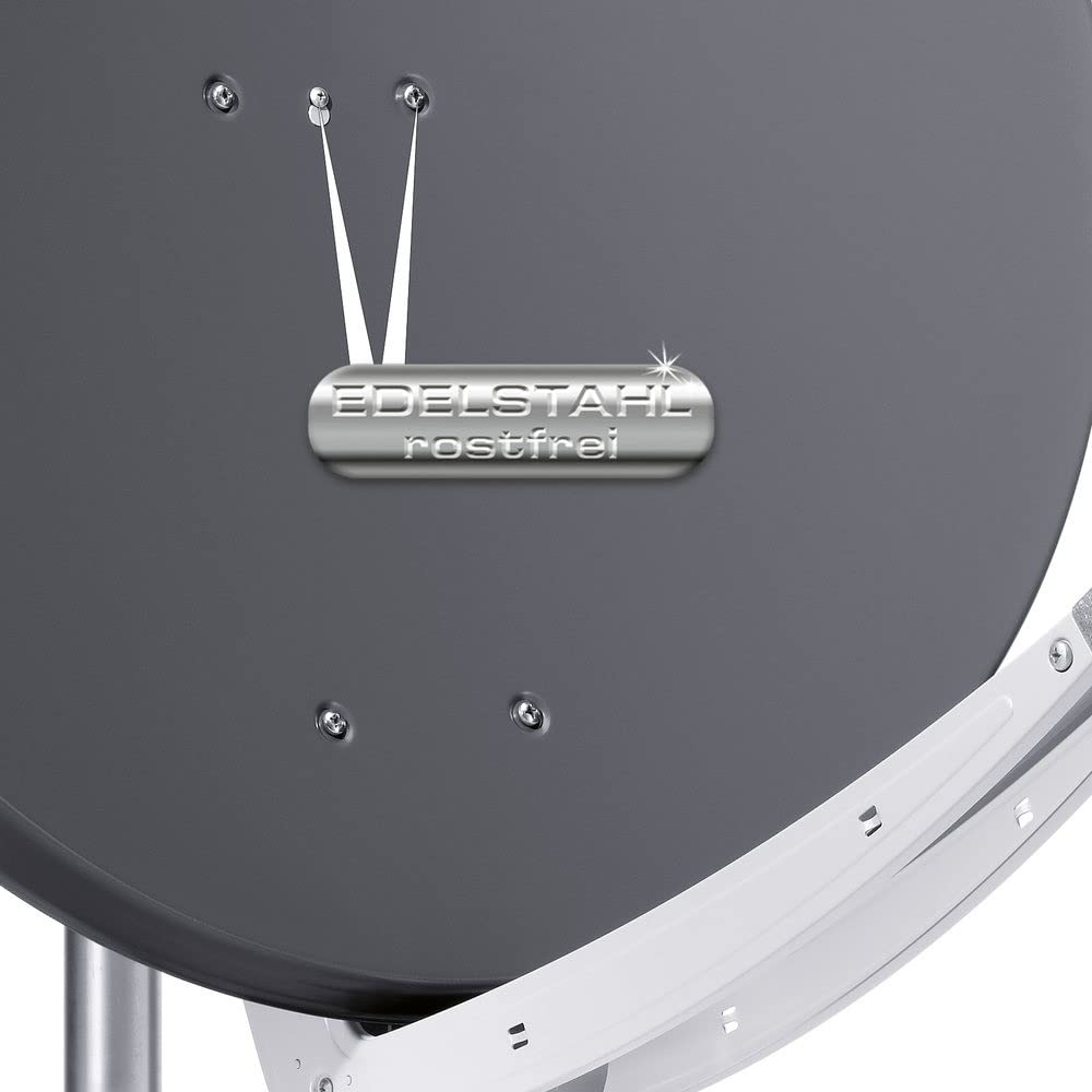 Fuba DAA 850 HD Sat Anlage - 8 Teilnehmer Komplettset Mit 85cm Alu Satellitenschüssel, DEK 407 Quattro LNB und FMT 508 Multischalter