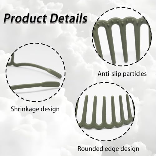 Diversa Store Diversa Pack of 6 Non-Slip Zigzag Hairbands for Women - Image 4
